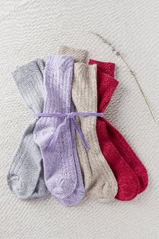 Cashmere Socks via Lavender Hill Clothing