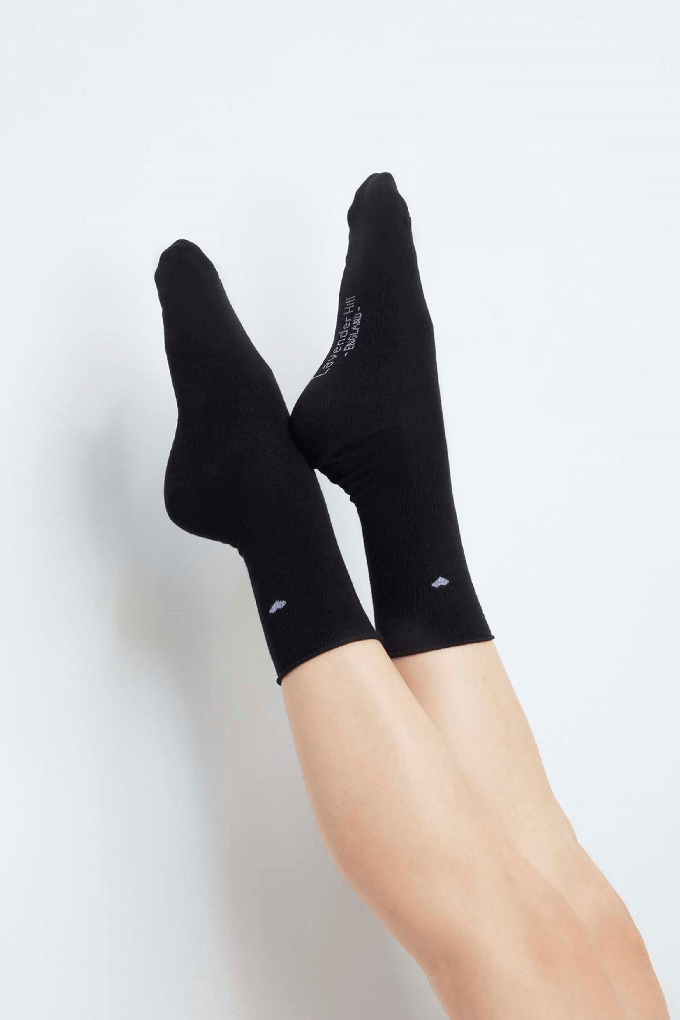 Heart Cotton Socks from Lavender Hill Clothing