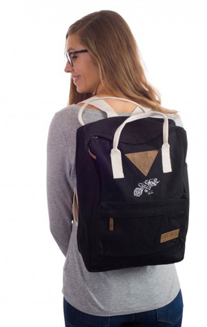 Life-Tree Fairtrade Backpack II Black from Life-Tree