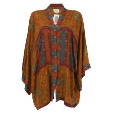 If Saris Could Talk Kimono- Desert Wanderer via Loft & Daughter