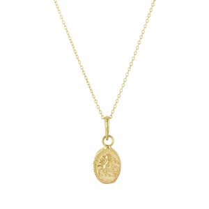 Baby Courage Pendant Gold Vermeil from Loft & Daughter