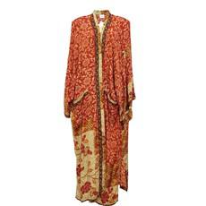 If Saris Could Talk Maxi Kimono- Marrakech via Loft & Daughter