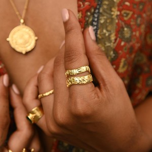 Fearless Affirmation Stacking Ring from Loft & Daughter