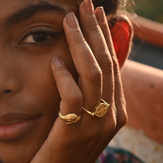 Serpent Pinky Ring from Loft & Daughter