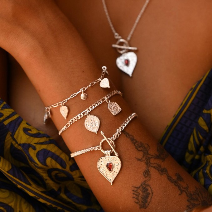 Love Is The Highest Vibration Bracelet Silver from Loft & Daughter