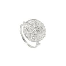 Lakshmi Coin Ring Silver - Outlet via Loft & Daughter