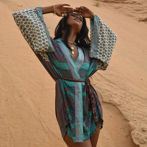 If Saris Could Talk Kimono- Desert Wanderer from Loft & Daughter