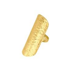 Hammered Anjuna Ring Gold Vermeil via Loft & Daughter