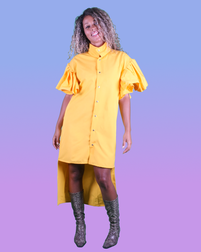 DANNY yellow – dress from logocomo