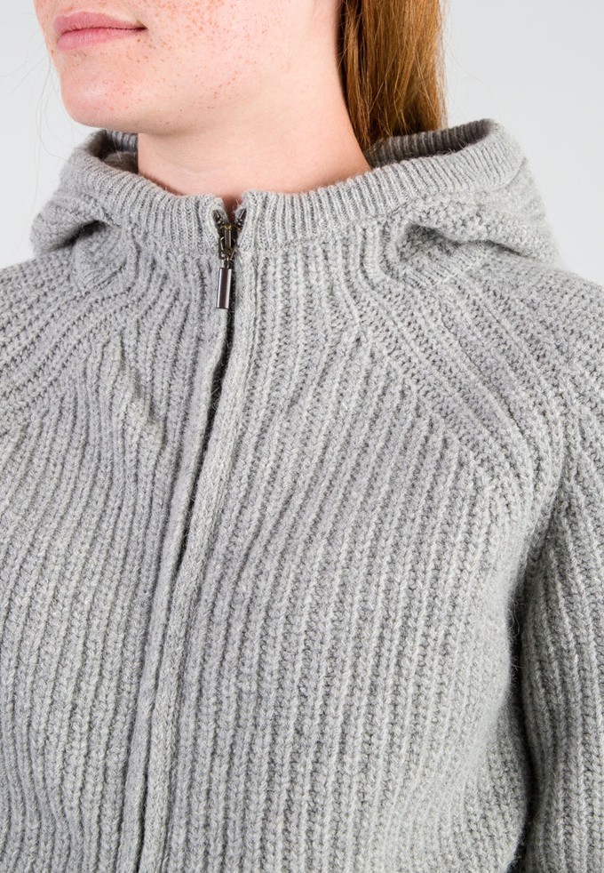 EASY GOING HOODY WOMEN | Light Grey from Loop.a life