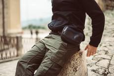 Unisex Bum Bag-Recycled Tyre via Lost in Samsara