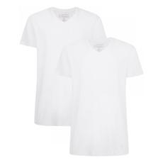 Bamboo Basics bamboe T-Shirt V-hals Velo 2-pack – wit via Lotika