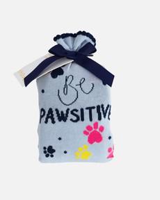 Dames cadeauzakje met 2 paar sokken - be pawsitive dogs via Lotika