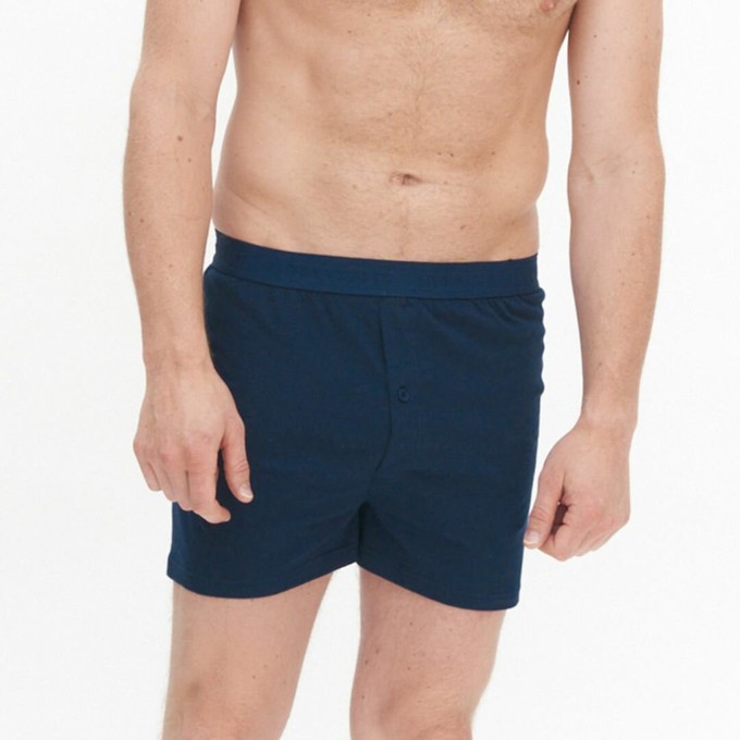 Boxershorts biologisch katoen Ethan 2-pack - navy from Lotika