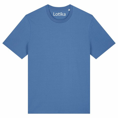 Juul T-shirt biologisch katoen - bright blue from Lotika