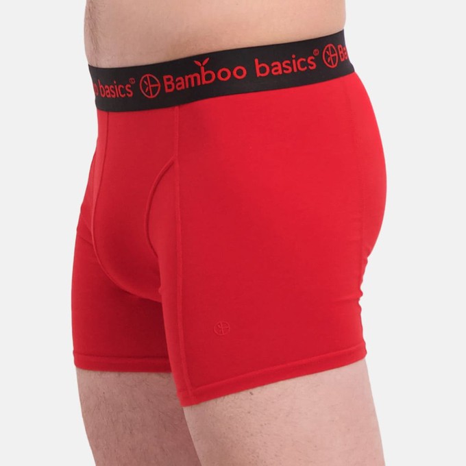 Bamboo Basics boxershorts Rico – blauw grijs rood from Lotika