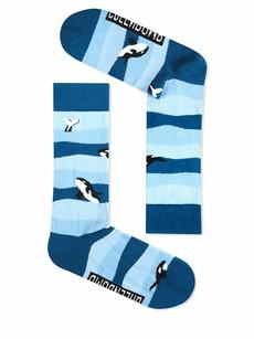 Greenbomb sokken orka - blauw via Lotika