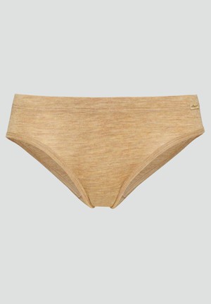 Comazo wollen dames slip met zijde – camel from Lotika