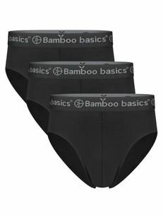 Bamboe herenslips James - zwart via Lotika