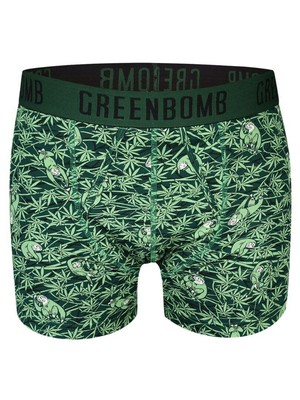 Greenbomb boxershort animal sloth weed green from Lotika