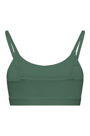 Tranquillo bralette Tencel - dark green maat L from Lotika