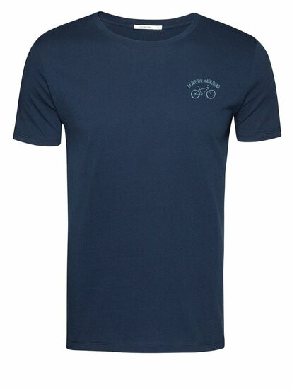 Greenbomb T-shirt bike leave the main road - navy - XXL from Lotika