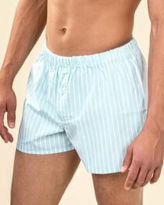 Losse boxershorts katoen Gregor 2-pack - mare - seagrass via Lotika