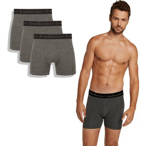 Bamboo Basics bamboe boxershorts Rico – grijs - maat L from Lotika