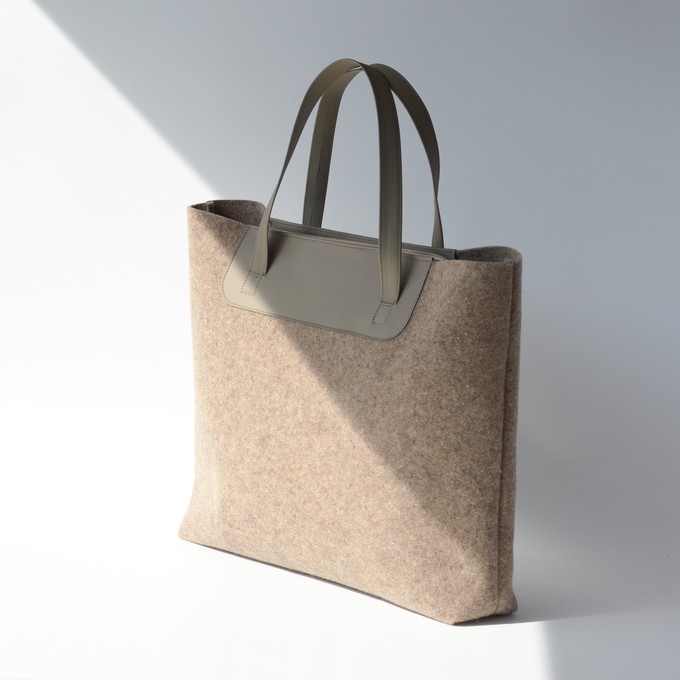 Shopper MARLY - Taupe from MADE out of