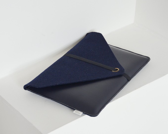 Laptophoes MARO - Blauw Combi from MADE out of