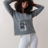 tenshi raw edge sweatshirt from madeclothing