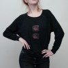 chinese stamp raglan pullover from madeclothing