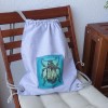 green beetle canvas backpack from madeclothing