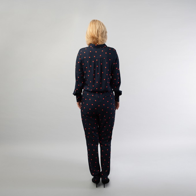 Floor Navy Dots broek from Marjolein Elisabeth