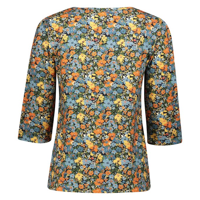 Mara Blue Flowers top from Marjolein Elisabeth