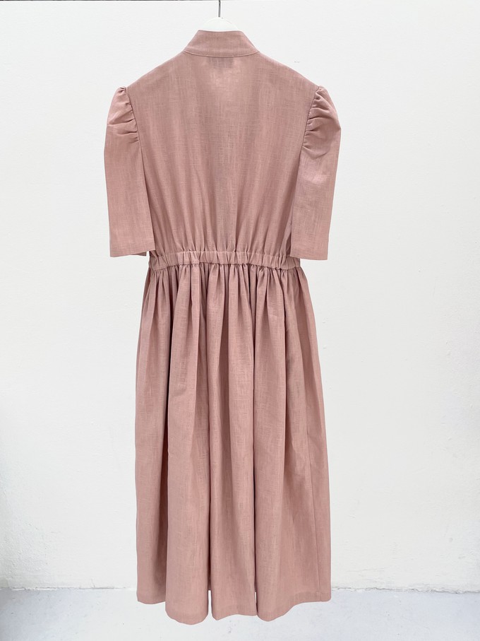 Eleonora Rose Linen Dress from Masha Maria