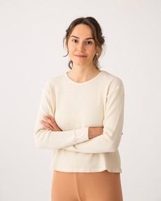 Basic Longsleeve Adult ecru via Matona