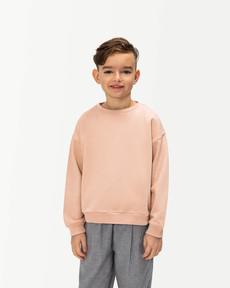 Crewneck Sweatshirt Rose via Matona