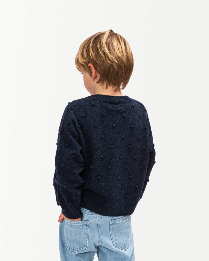 Bubble Cardigan navy from Matona