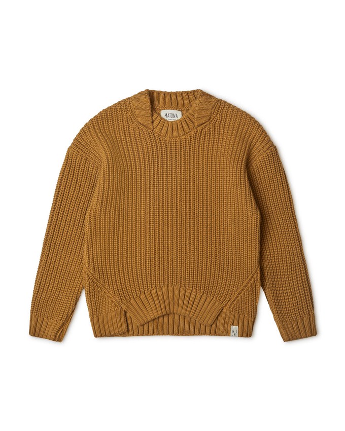 Sia Sweater Kids mustard from Matona