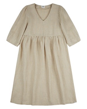 Elegant Midi Dress dijon check from Matona