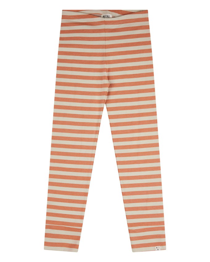 Jersey Leggings oyster-caramel from Matona