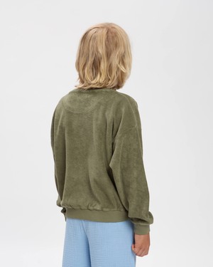 Crewneck Sweatshirt olive green from Matona