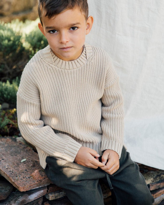 Sia Sweater Kids ecru from Matona