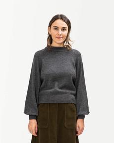 Raglan Sweater graphite via Matona