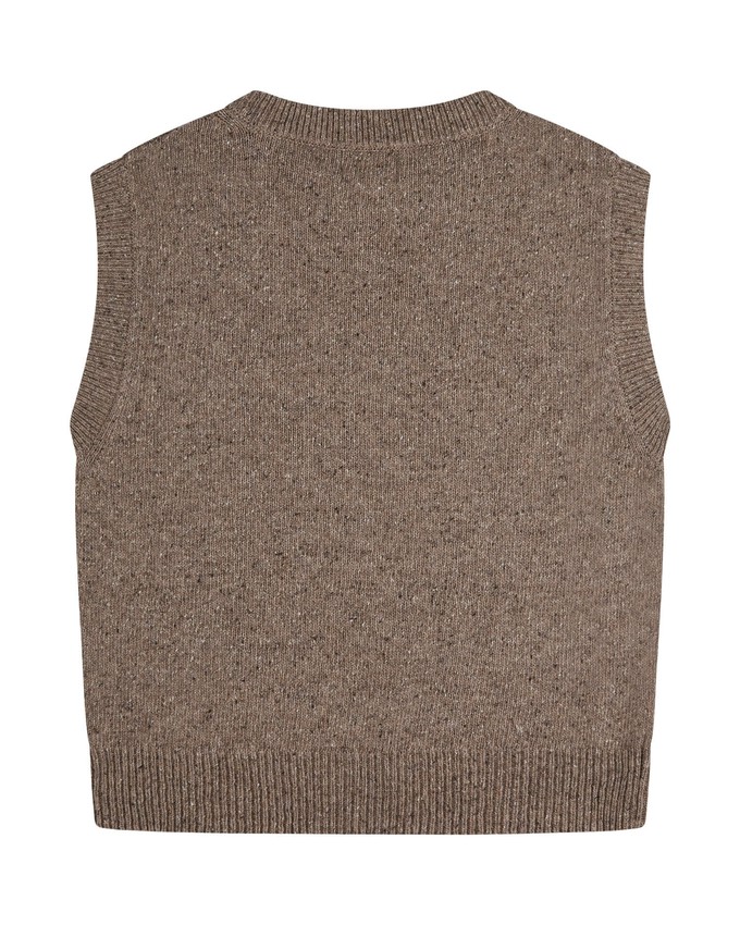 Knit Vest pebble from Matona