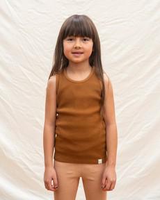 Basic Tanktop toffee via Matona