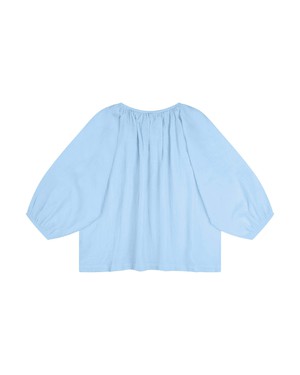 Muslin Blouse powder blue from Matona