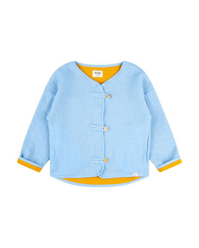 Inside Out Jacket powder blue from Matona