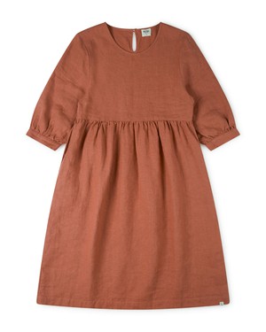 Puff Sleeve Dress russet from Matona